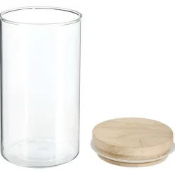 Rund förvaringsburk i glas 1L, 5five