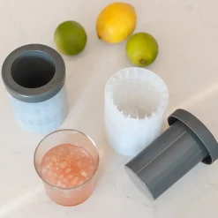 Rund isform för små isbitar 2-pack