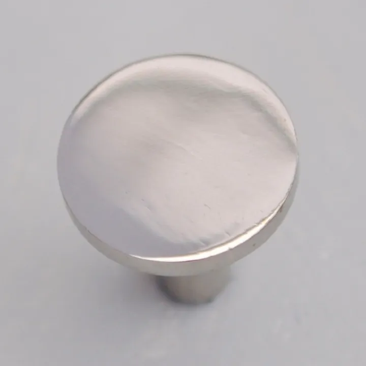 Rund knopp 3cm, Krom