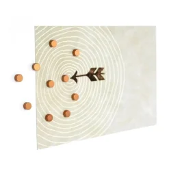 Rund minimagnet 10-pack, Koppar