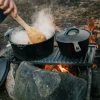 Satake vändbar grill- & stekplatta i gjutjärn