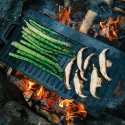 Satake vändbar grill- & stekplatta i gjutjärn