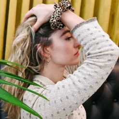 Scrunchie med ficka