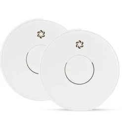 Seriekopplingsbara brandvarnare 2-pack