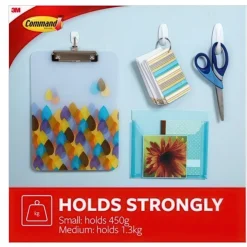 Självhäftande krok 2-pack, Command