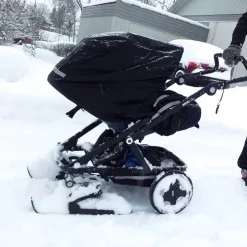 Skidor till barnvagnen