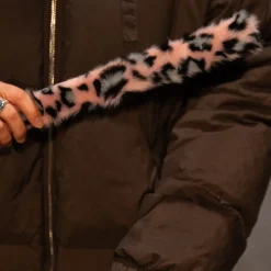 Slapwrap med päls