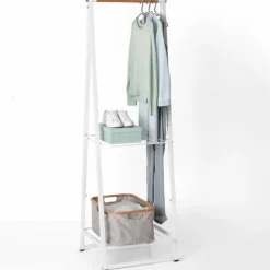Small klädställning med hyllor, Brabantia