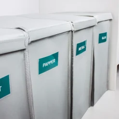 Smarta källsorteringskassar, 4-pack