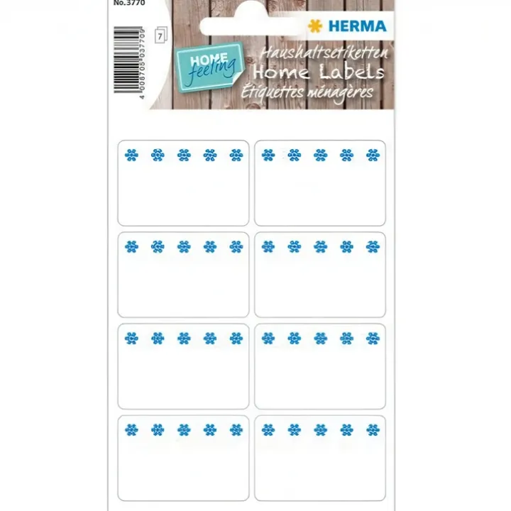 Små burketiketter 56-pack