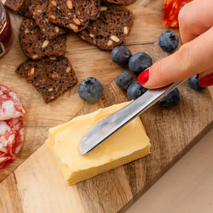 Smörkniv som står, rostfritt stål