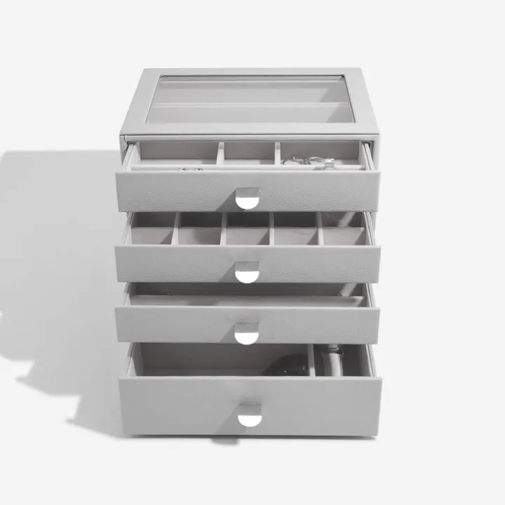 Smyckesskrin 4 lådor, Classic, Stackers