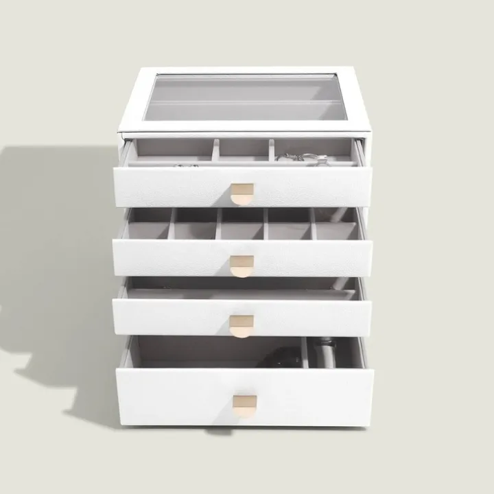 Smyckesskrin 4 lådor, Classic, Stackers