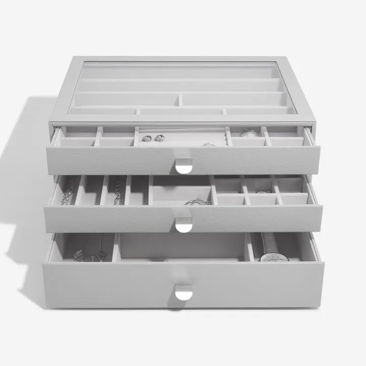 Smyckesskrin 3 lådor, Supersize, Stackers