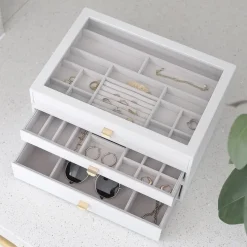 Smyckesskrin 3 lådor, Supersize, Stackers