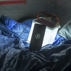 Solcellslykta med Powerbank