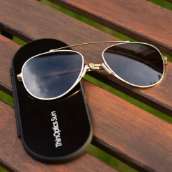 Solglasögon med platt fodral, ThinOptics