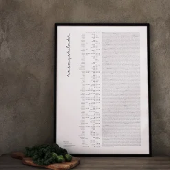 Säsongskalender med svenska råvaror