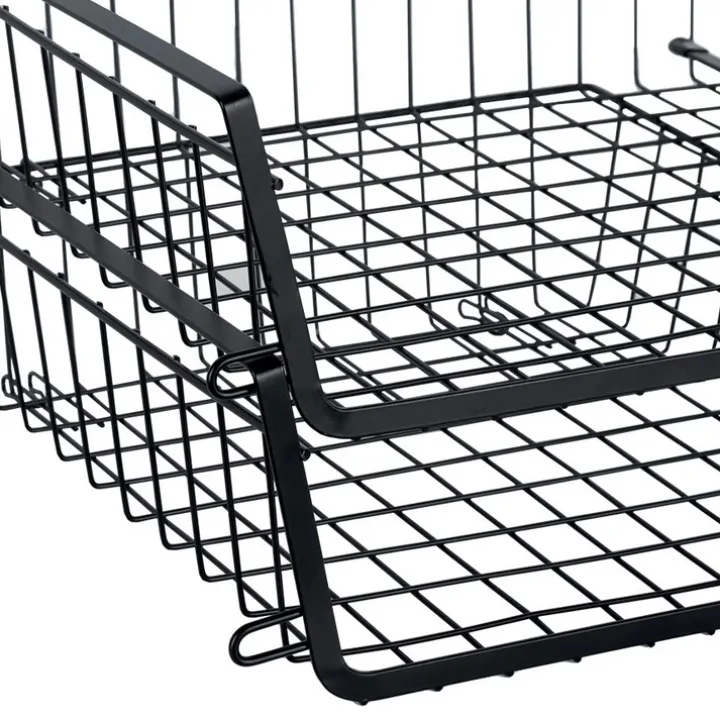 Stapelbar hängkorg i metall, 51,5cm