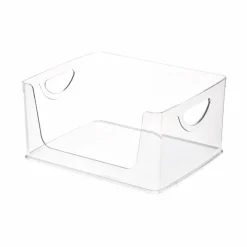Stapelbar låda med öppen front, 25,4x20,3cm, iDesign
