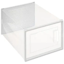 Stapelbar skolåda med lucka 4-pack