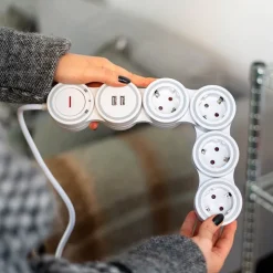 Ställbart grenuttag