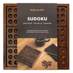 Sudoku spel i trä