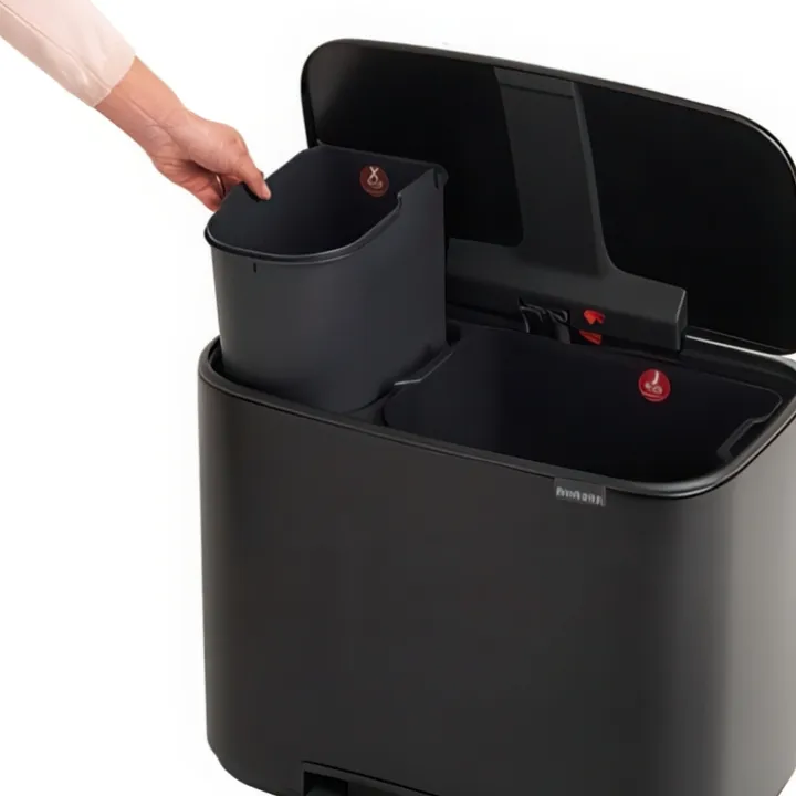 Återvinningstation med 2 fack, Brabantia