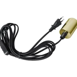 Textilsladd med E27 sockel, 40W