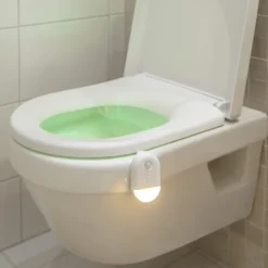 Toalettlampa med sensor