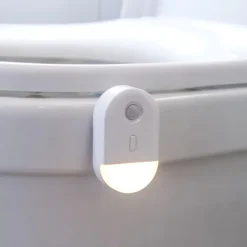 Toalettlampa med sensor