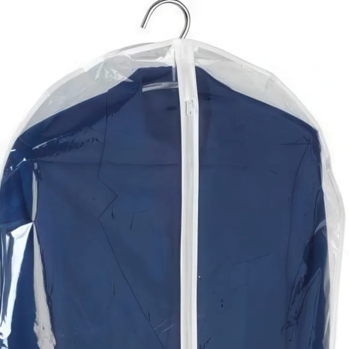 Transparent klädpåse, 100cm