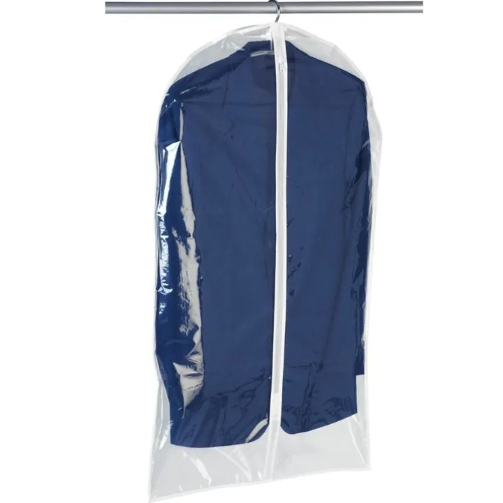 Transparent klädpåse, 100cm