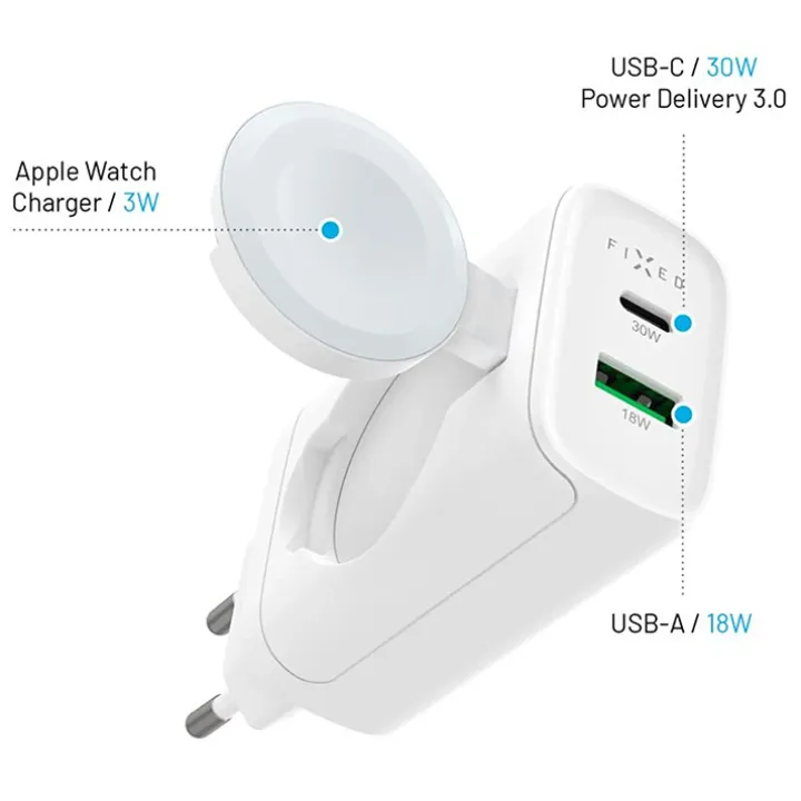 Trådlös väggladdare till Apple Watch