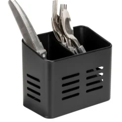 Tvådela bestickkorg i metall