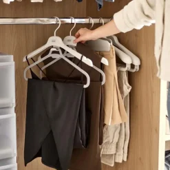 Tvådelad galge för långa plagg 2-pack