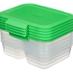 Tvådelad matlåda 5-pack 0,87L, Sistema