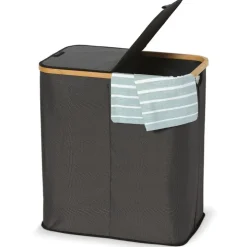 Tvådelad tvättkorg 107L