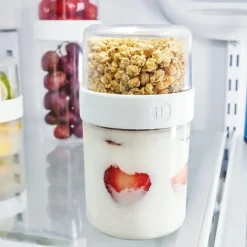 Tvådelad yoghurtbägare