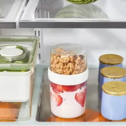 Tvådelad yoghurtbägare