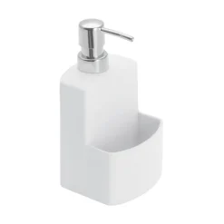 Tvålpump med förvaringsficka