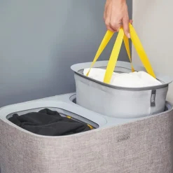 Tvättkorg 2-delad 90L, Joseph Joseph