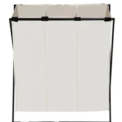 Tvättkorg med tre fack 145L