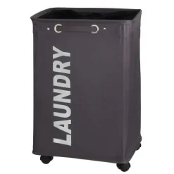 Tvättkorg på hjul, Laundry
