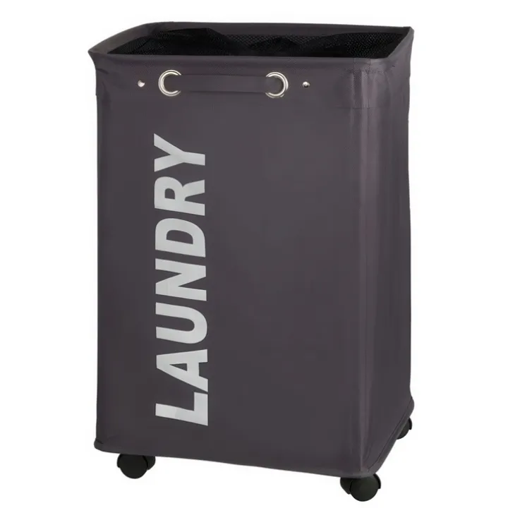 Tvättkorg på hjul, Laundry