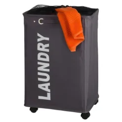 Tvättkorg på hjul, Laundry