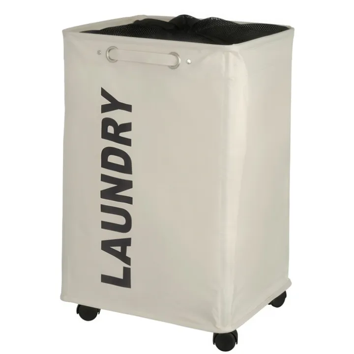 Tvättkorg på hjul, Laundry