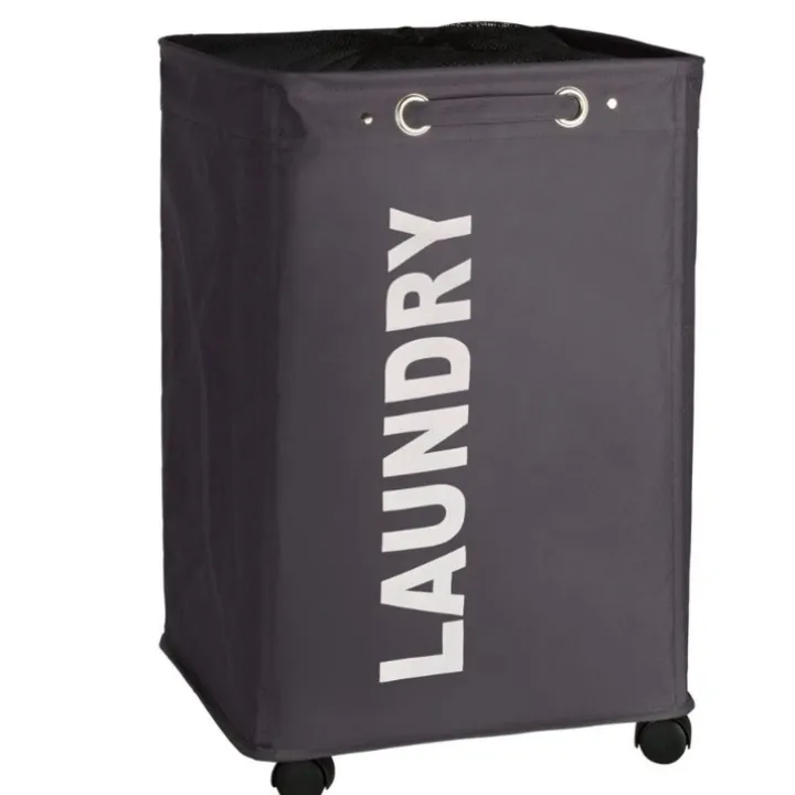 Tvättkorg på hjul, Laundry