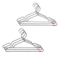 Tygklädd galge 6-pack, 40cm