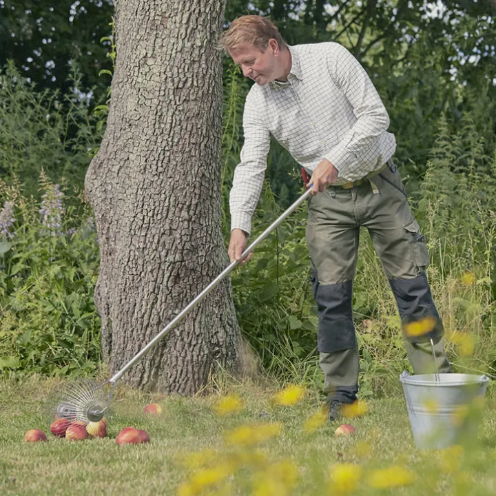 Upplockare för fallfrukt